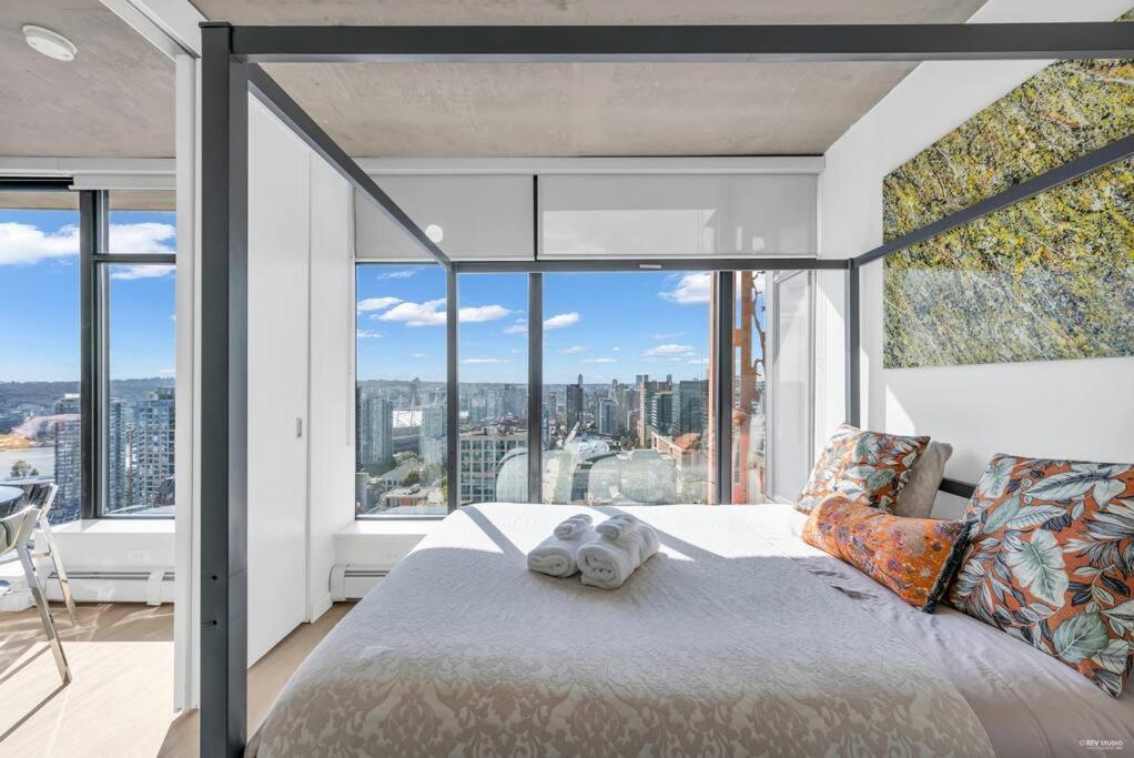 Skyview, 40Th Floor! 2Br Condo In Downtown Ванкувер Экстерьер фото
